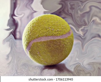 Green Tennis Cosco Ball Of Gully Cricket