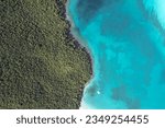 Green and Turquoise waters of St Thomas
