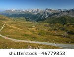 Green Valley in Arosa - Swiss alps