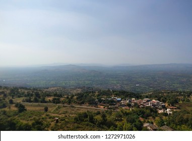 Green Valley Of Panhala Fort Maharashtra 