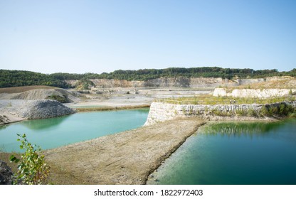 Green Water Reservoirs At The Marl Quarry