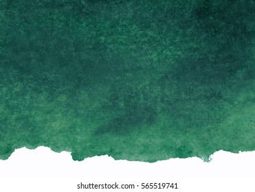 Green Watercolor Stain