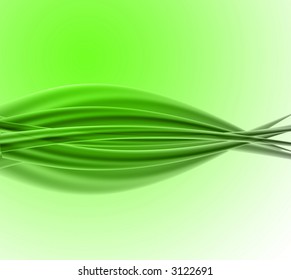 green waves