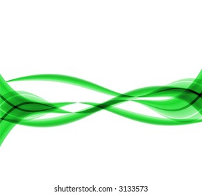 green waves