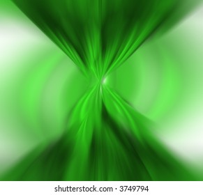 green waves