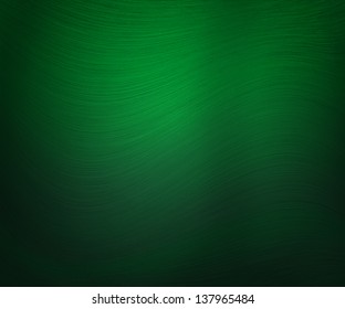 Green Waves Lines Background