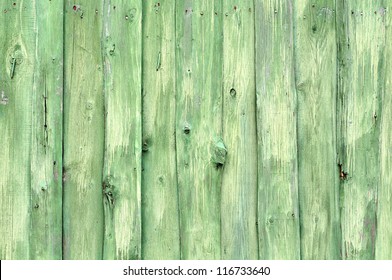 Green Wood Background