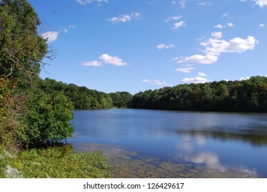 Greenbelt Park Lake In Maryland, USA