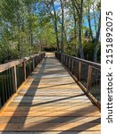 Greenbelt trail along the Boise River in Boise, Idaho