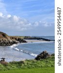 Greencastle Donegal Lighthouse Coast in Winter