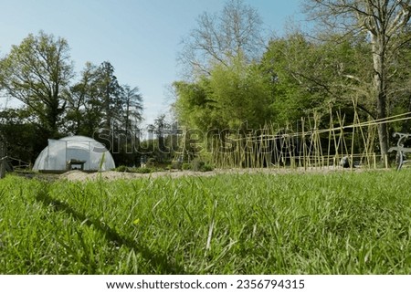 Similar – Image, Stock Photo Greenhouse Market garden