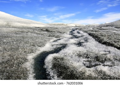 The Greenland Ice Sheet Is Melting.