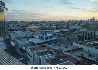 Greenpoint Brooklyn From A Rooftop