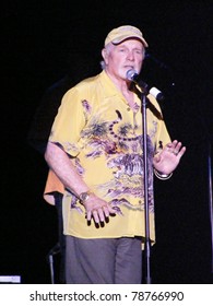 GREENSBORO, NC - JUNE 5: Mike Love Of The Beach Boys Performs Onstage At White Oak Amphitheater At The Greensboro Coliseum In Greensboro, NC On June 5, 2011.