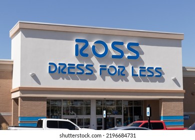 Greenwood - Circa August 2022: Ross Dress For Less Retail Store. Ross Stores Continues Its Aggressive Expansion.