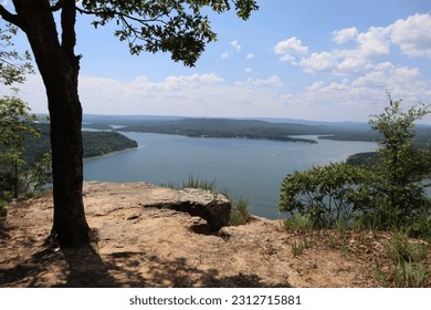 Greers Ferry Lake overlook in Arkansas - Powered by Shutterstock