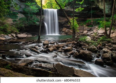 Greeter Falls Long Exposure Waterfall