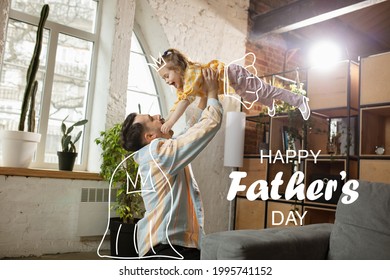 Greeting card design Father's