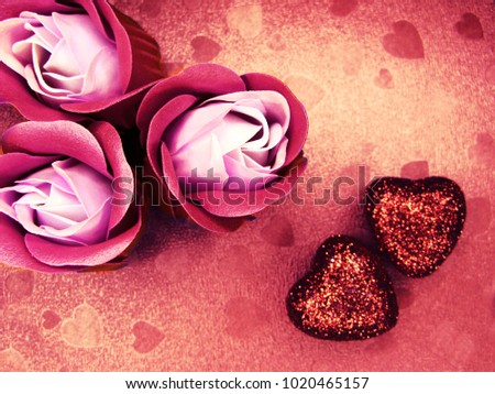 Greeting Card Love Valentines Day Hearts Stock Photo Edit Now