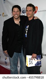 Greg Grunberg And Michael Vartan At The Hollywood's Helping Hands Art Auction Held At The Avalon Theater In Hollywood, USA On June 2, 2005. 