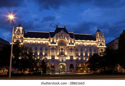 The Gresham Palace In Budapest