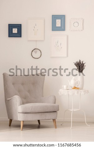 Similar – Image, Stock Photo End on blue Style Design