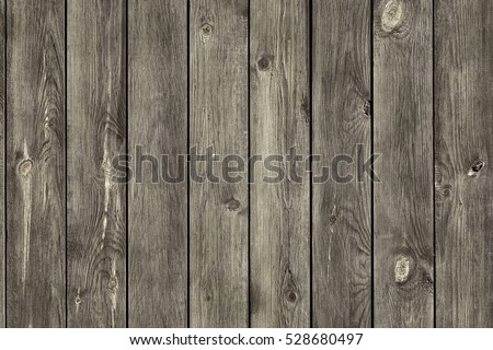Grey Barn Wooden Wall Planking Texture. Old Solid Wood Slats Rustic Shabby Gray Background. Hardwood Dark Weathered Timber Surface. Grunge Faded Wood Board Panel Structure, Close Up