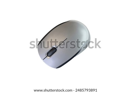 Grey and Black Mouse Computer 