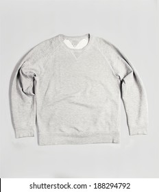 Grey Blank Sweatshirt  