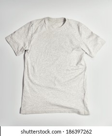 Grey Blank T Shirt