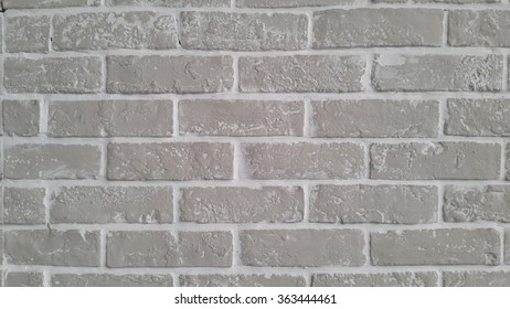 Grey White Brick Wall Food Background Stock Photo (Edit Now) 1114264208