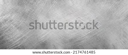 Grey brushed metal texture background