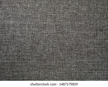 grey canvas linen fabric background - Shutterstock ID 1487179859