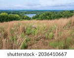 grey cloud dunes and mooers lake tributary of mississippi river in cottage grove