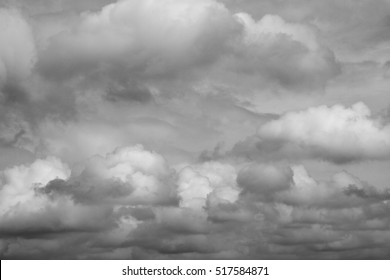 Grey Clouds In Sky