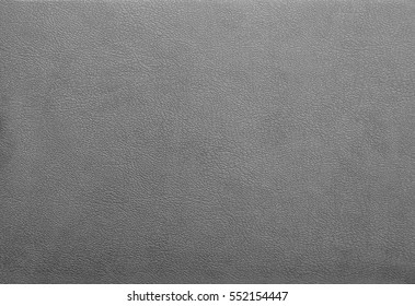 Grey Color Leather Hardcover Book Paper Surface Texture Background