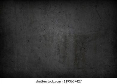 Grey Concrete Wall. Dark Edges