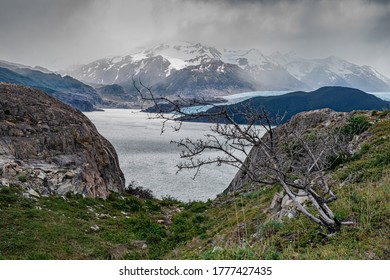 Grey Glacier In The Southern Patagonian Ice Field, Chile