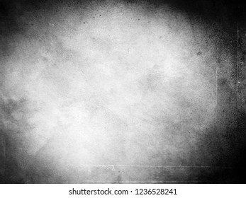 Grey grunge scratched background with faded central area for your text or picture - Shutterstock ID 1236528241