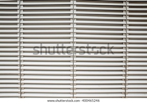 Grey Louvers Background Poster Window Blinds Stock Photo 400465246 ...