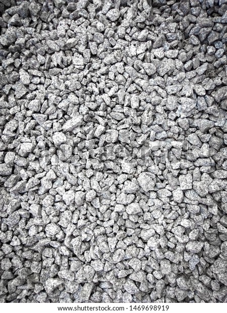 Grey Pebbles Background Texture Decorative Stone Stock Photo Edit