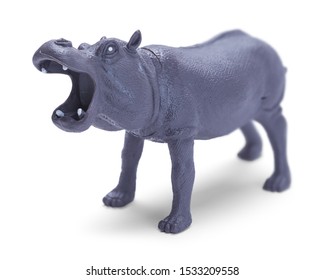 plastic hippo figurines
