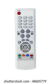 Grey Remote Control For TV Set