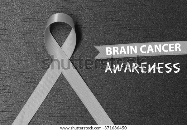 Grey Ribbon Brain Cancer Awareness Healthcare Stock Photo Edit Now