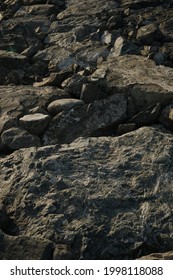 Grey Rock And Stone Walpaper Texture