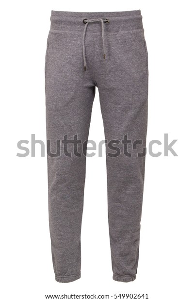 grey sweatpants print