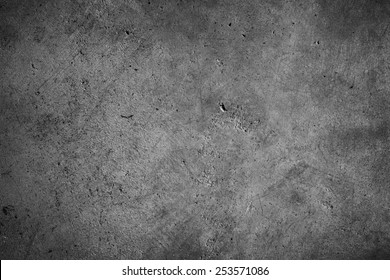 Grey textured concrete wall - Shutterstock ID 253571086