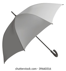 gray umbrella