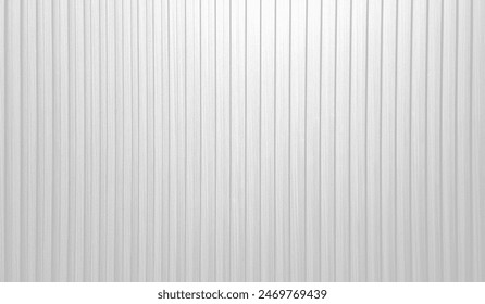 grey vertical wooden slats texture for interior decoration with light from above. white walnut wooden slats in vertical striped line pattern used as background or backdrop. - Powered by Shutterstock