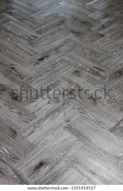 Grey Wood Effect Vinyl Flooring Stock Photo Edit Now 1501414517